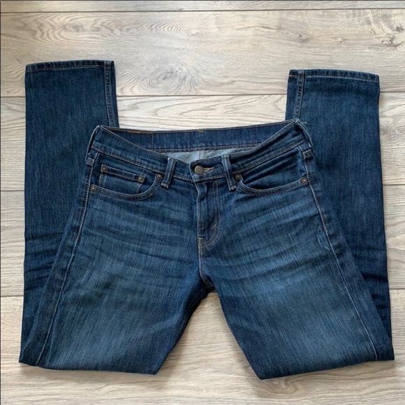 Levi's 511 Slim Fit Dark Wash Jeans Size 29 - Picture 3 of 4